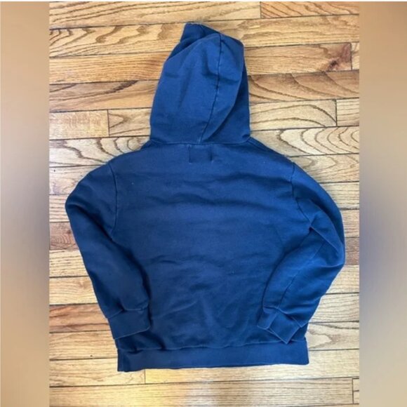 Zara Kingdom of Legends UK Union Jack sequin flip Hoodie Sweatshirt, size 9 - Picture 3 of 7